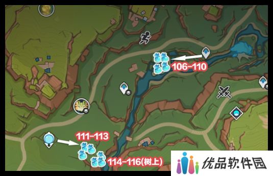原神青蜜梅在哪里收集 青蜜梅采集路线[多图]图片7
